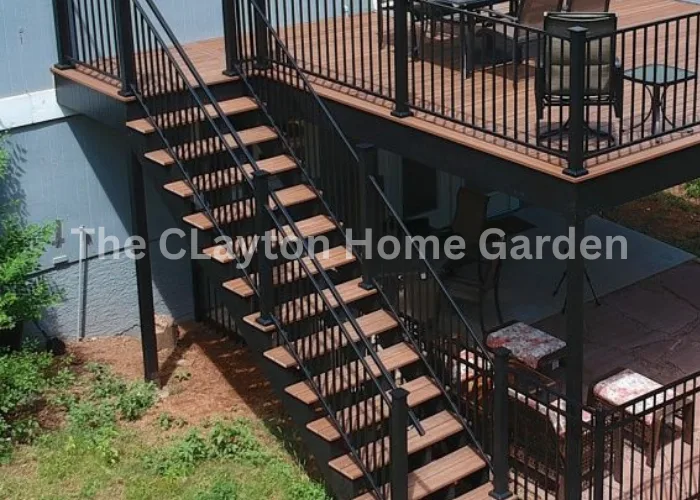 menards deck railing