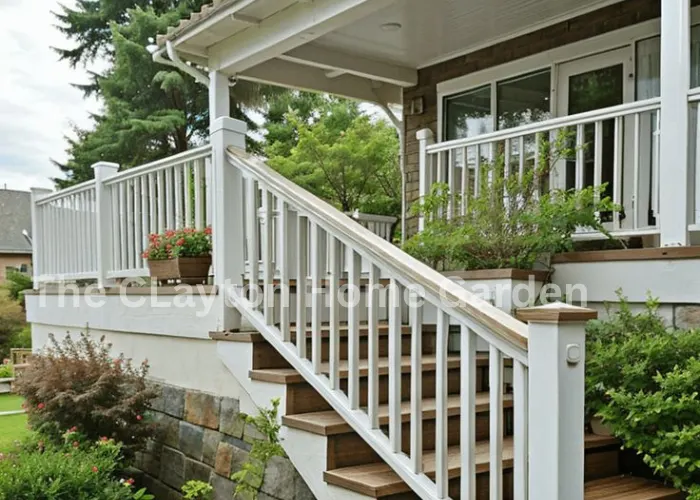 The 'Cracked Ice' Deck Railing
