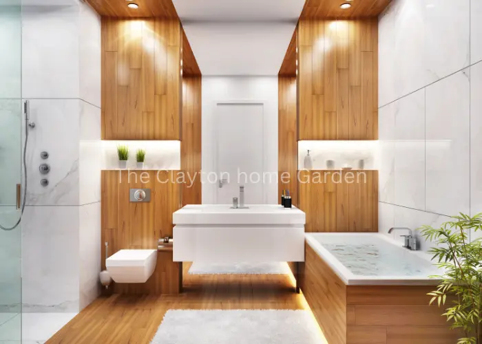 Walk-In Shower Mural Tile Design