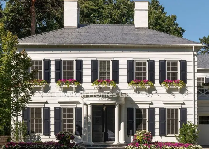 Colonial-Style Homes Georgian