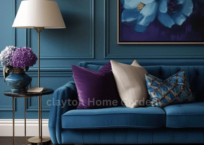 Lavender and Turquoise
