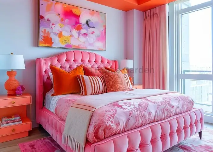 Pink and Orange