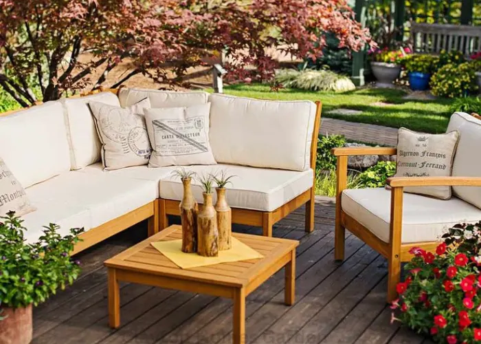 Add Accessories to Deck Furniture