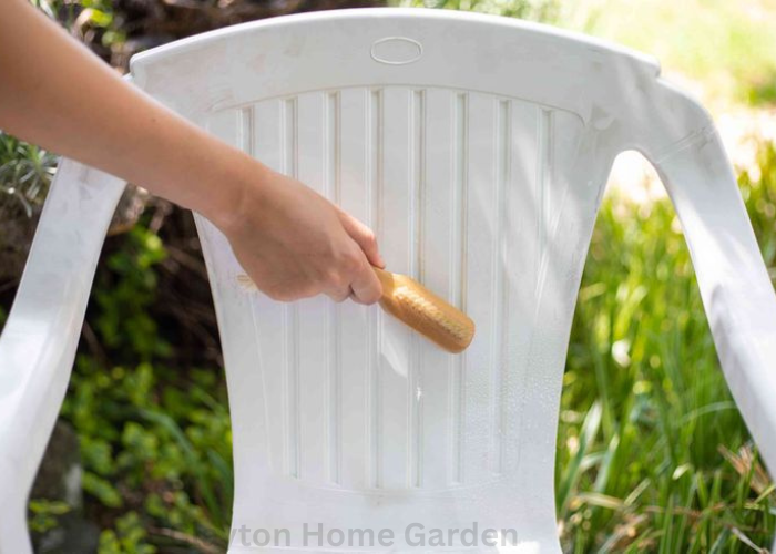 Clean White Plastic Chairs