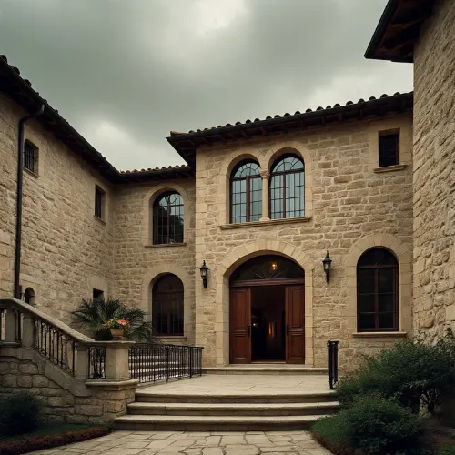 Building a Stunning Tuscan Stone House
