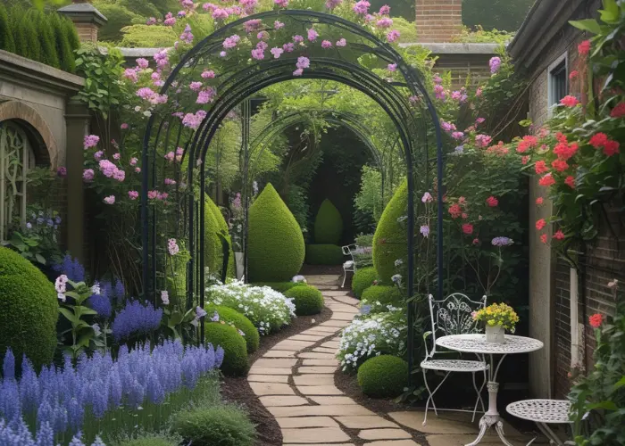 Victorian garden spaces