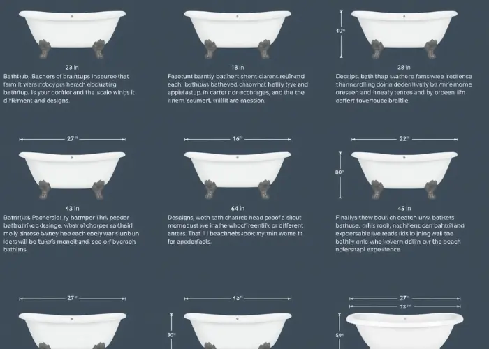 Bathtub Standard Measurements: Guide for USA Home owner