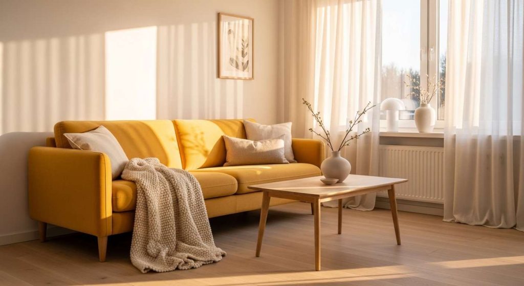 Yellow Living Room
