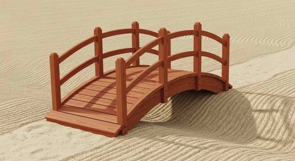 Add a Wooden Bridge - Even on Dry Ground