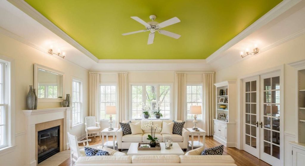 Chartreuse Ceiling