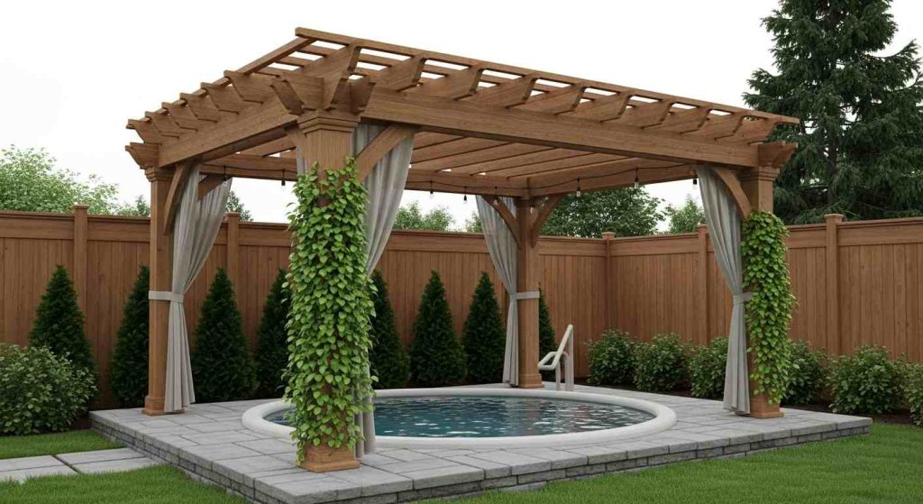  Pergola Covered Retreat
