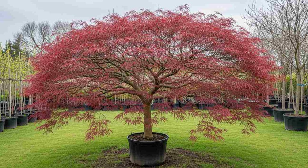 Plant a Japanese Maple to serve as a focal point