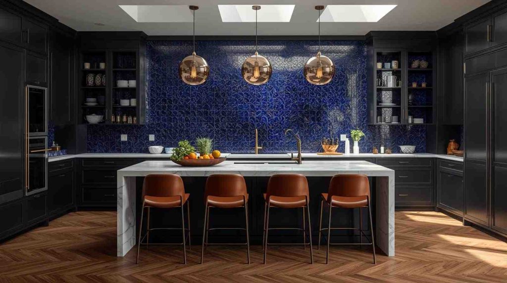 Herringbone Kitchen Backsplash Designs