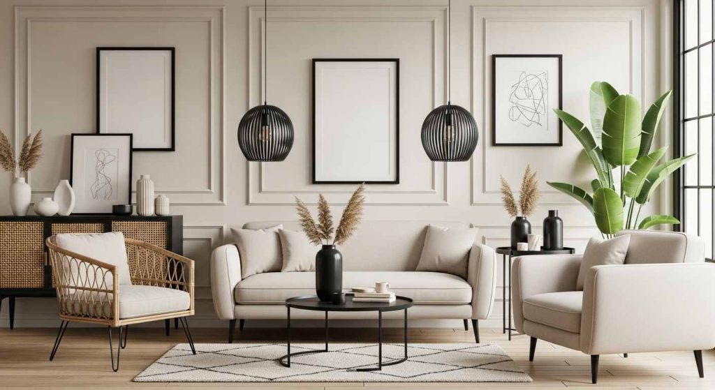 Black and Cream Colour