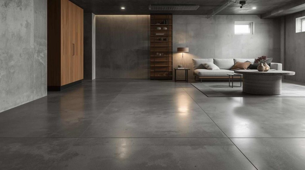 Concrete floors