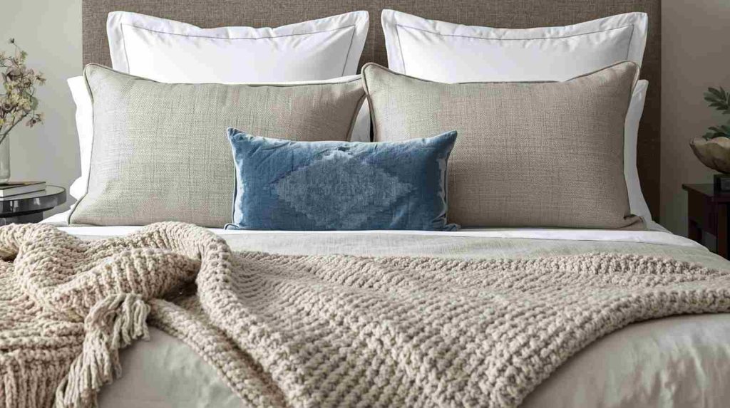 How to Layer Throw Pillows & Blankets Correctly