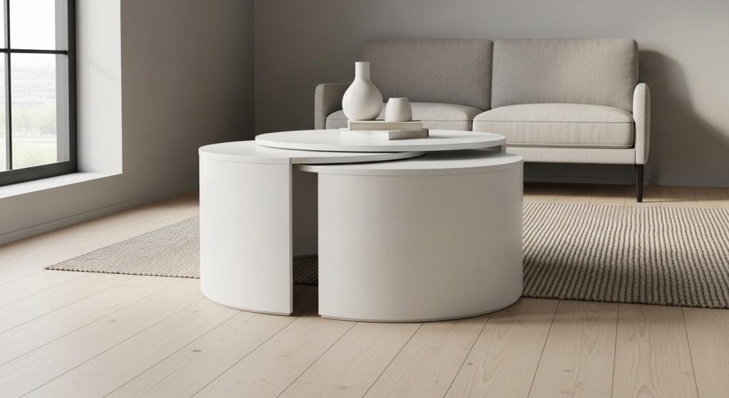Nesting coffee tables
