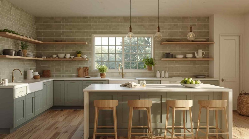 Geometric Backsplash Ideas