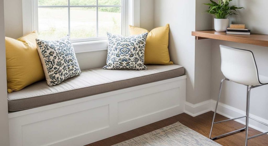 Seating with Hidden Storage Built-In
