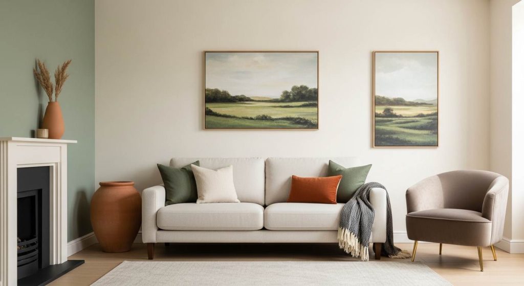 Warm up the living room