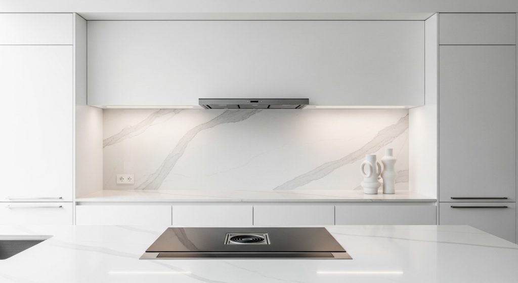 Arched Mantel Range Hood - Classic Elegance