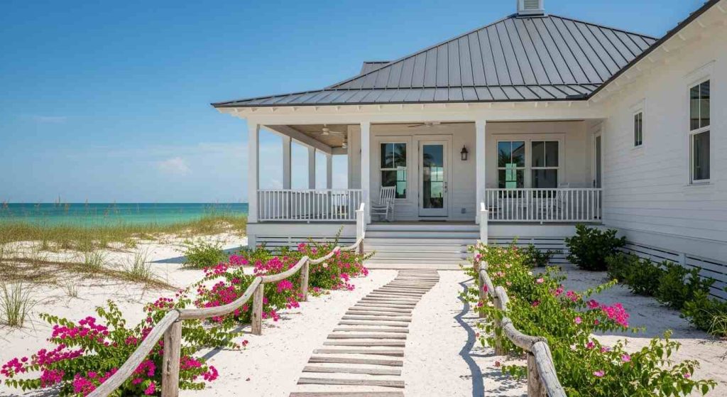3. Coastal Beachfront Cottage
