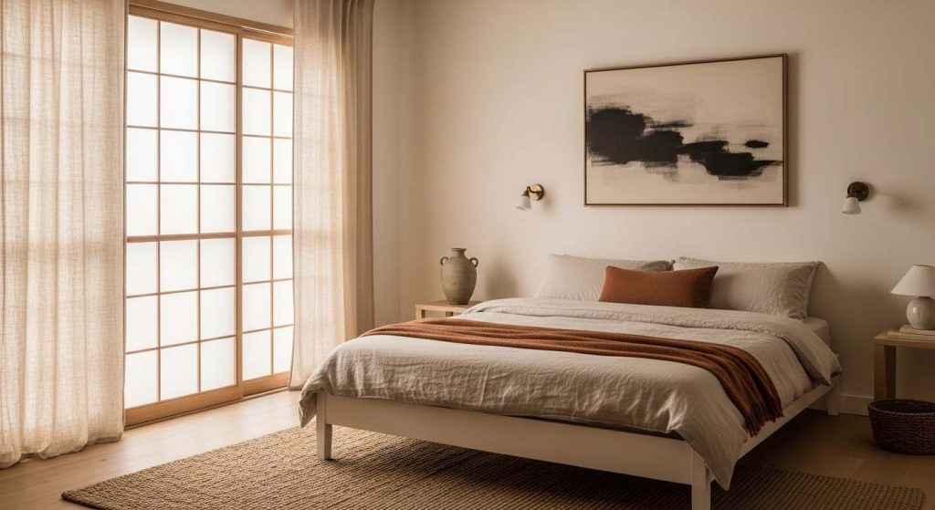 Japandi Guest Room Ideas