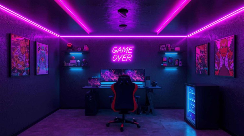 Retro Diner and Jukebox Garage