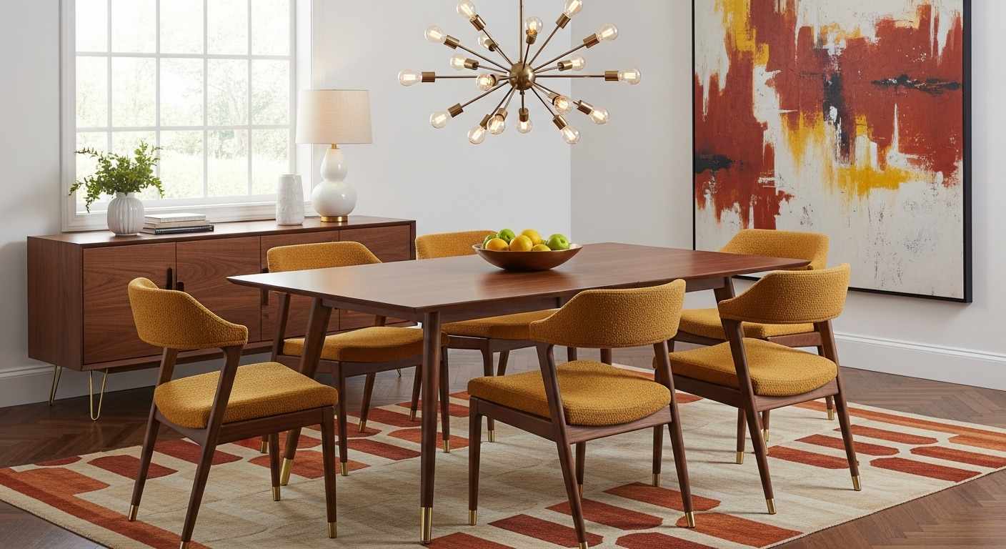 Midcentury Modern Dining Room