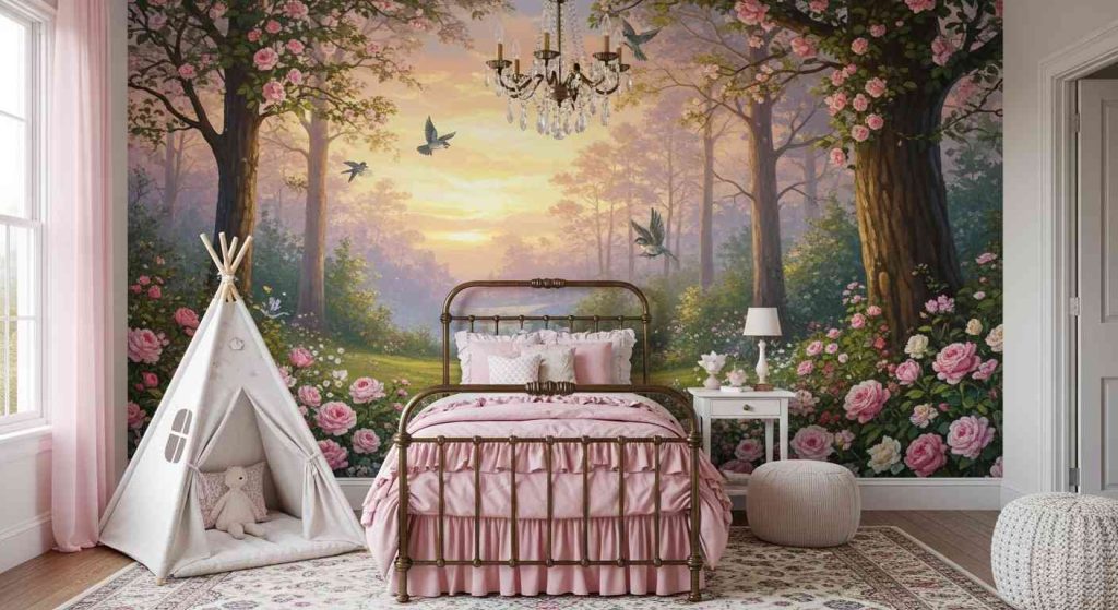 Moody Forest at Dusk