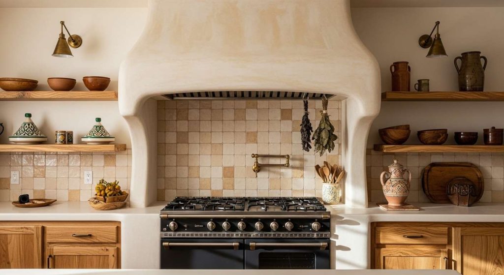 The 2025 Trend: Plaster & Limewash Range Hood