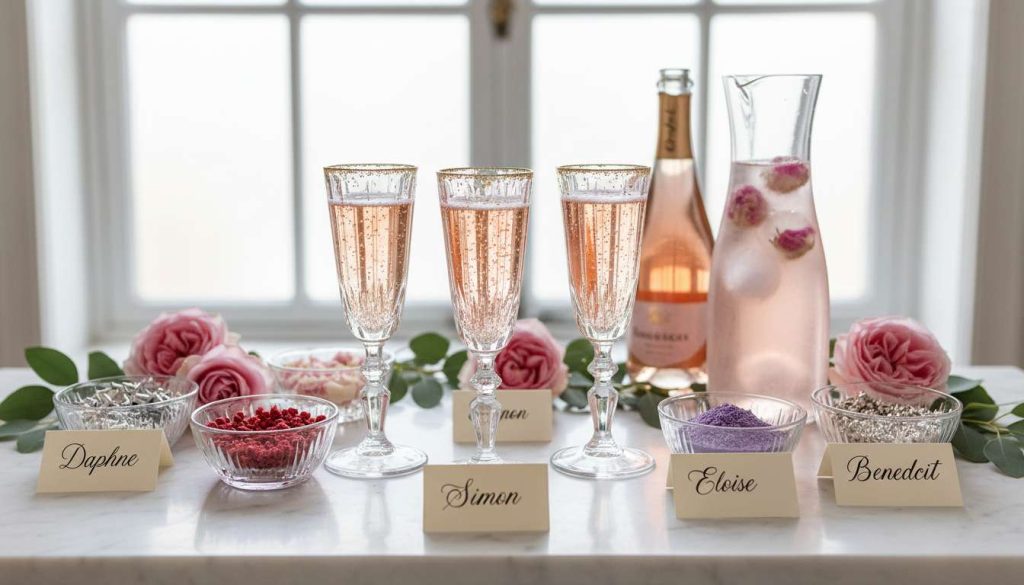 The Bridgerton Cocktail Glitter Bar
