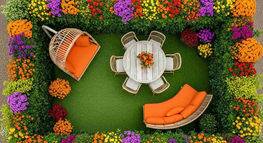 The Enclosed garden Room with Swing and Dining