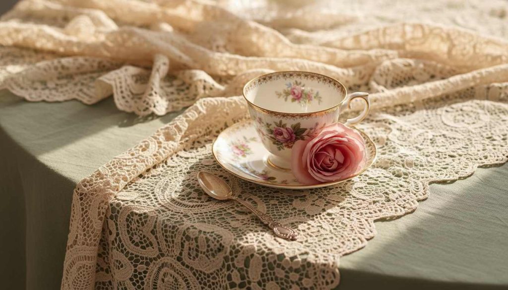 The Lace Overlay table