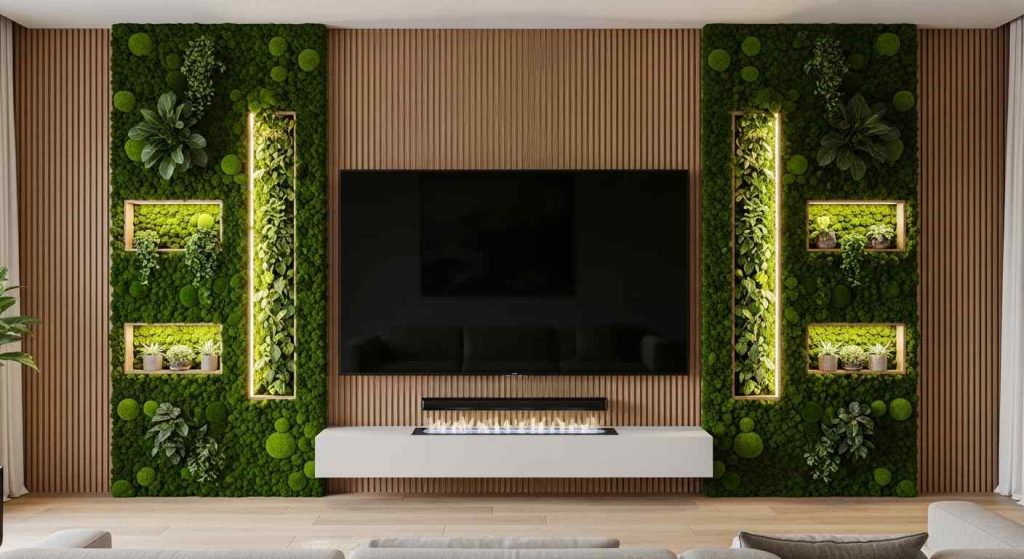 The Living Feature Wall: Biophilic Integration