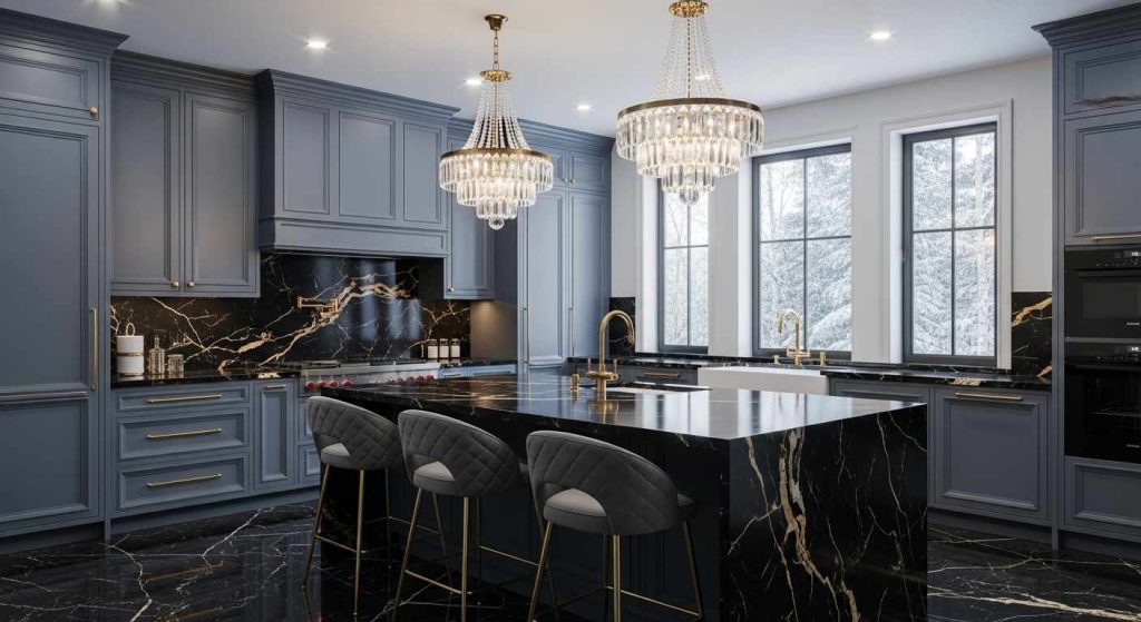 The Soft Gray Cabinets