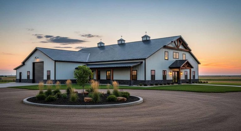 Prairie Barn with Shop