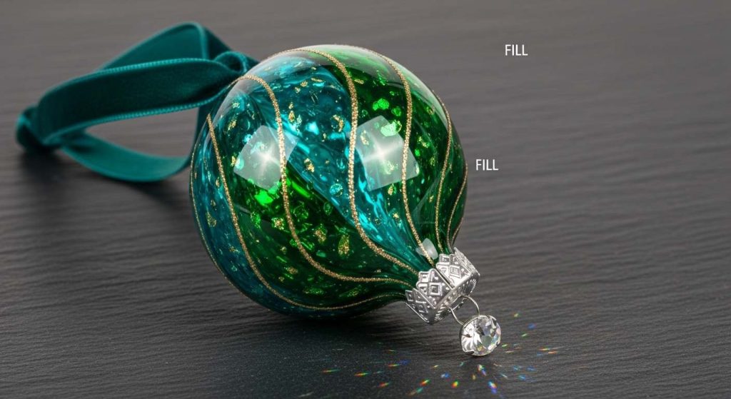 Design 7: Peacock Teal & Emerald