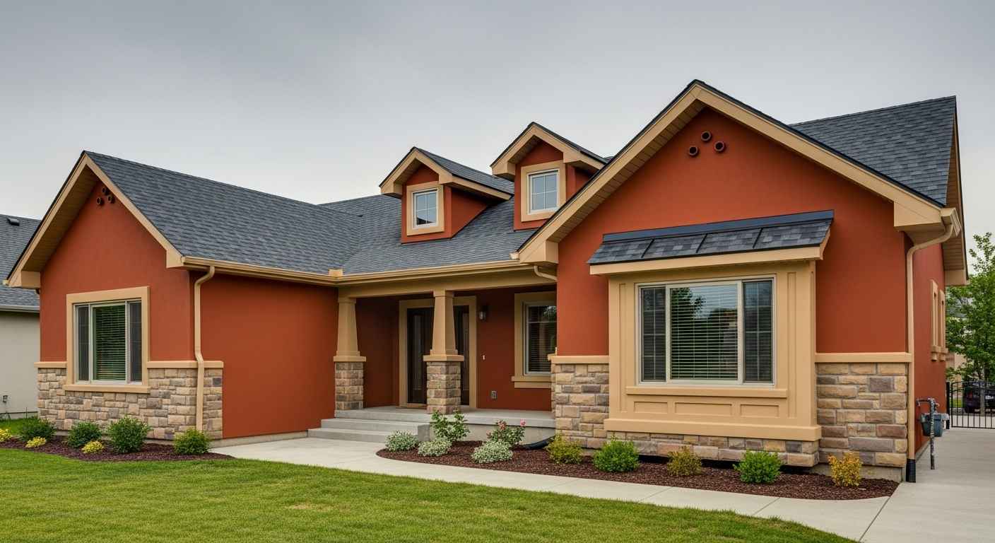 Terracotta Grey Roof Stone Trim Acc.
