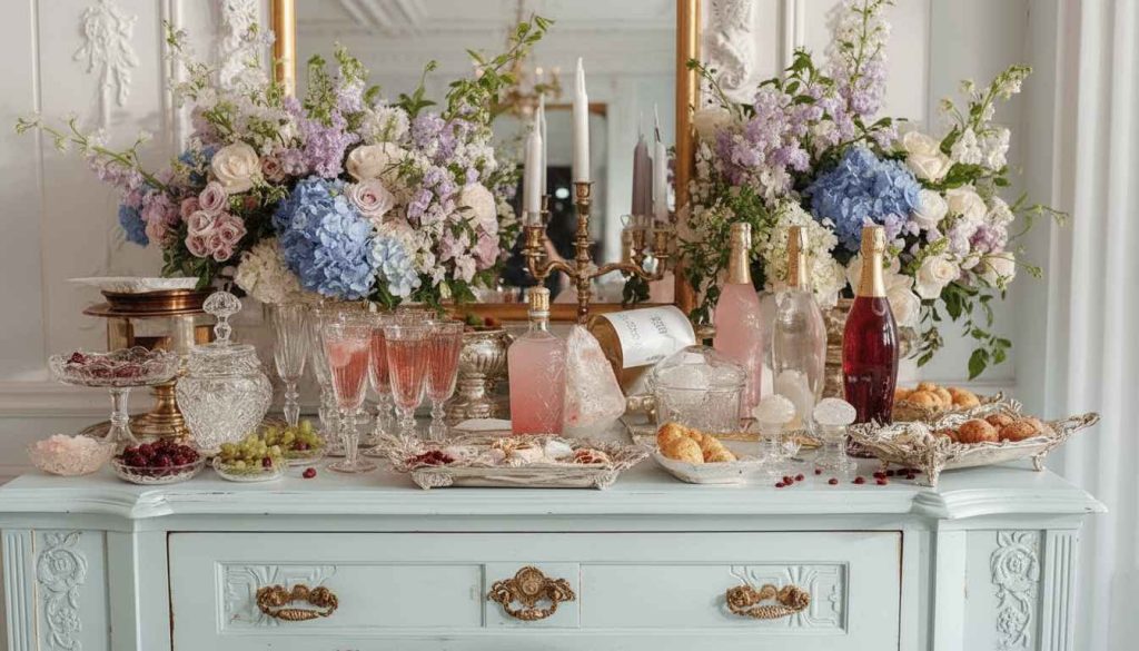The Crystal Champagne Station