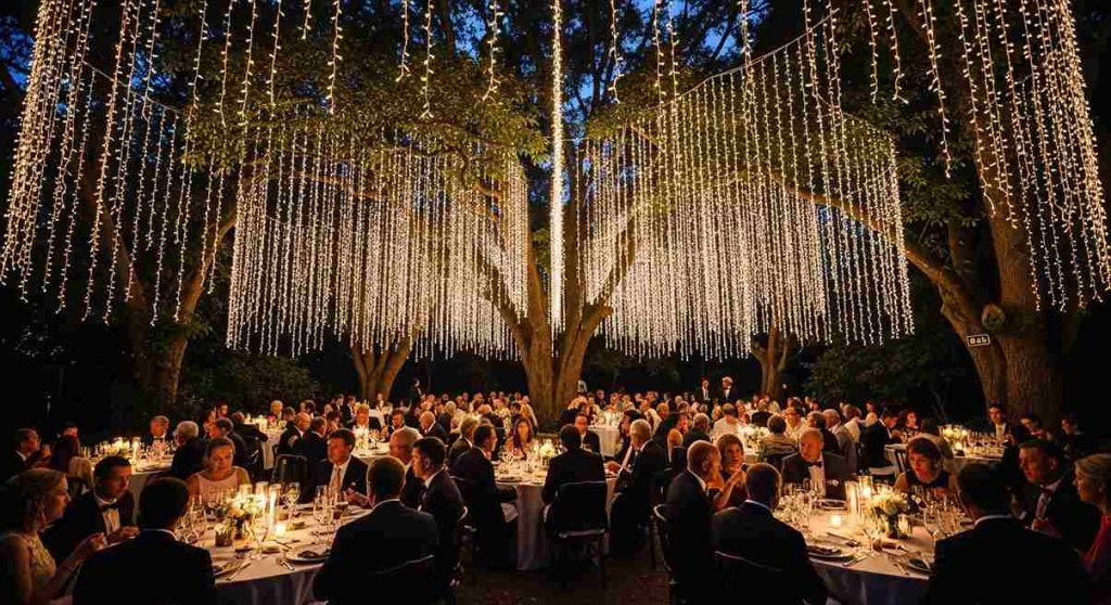 Tree Canopy Light String Reception