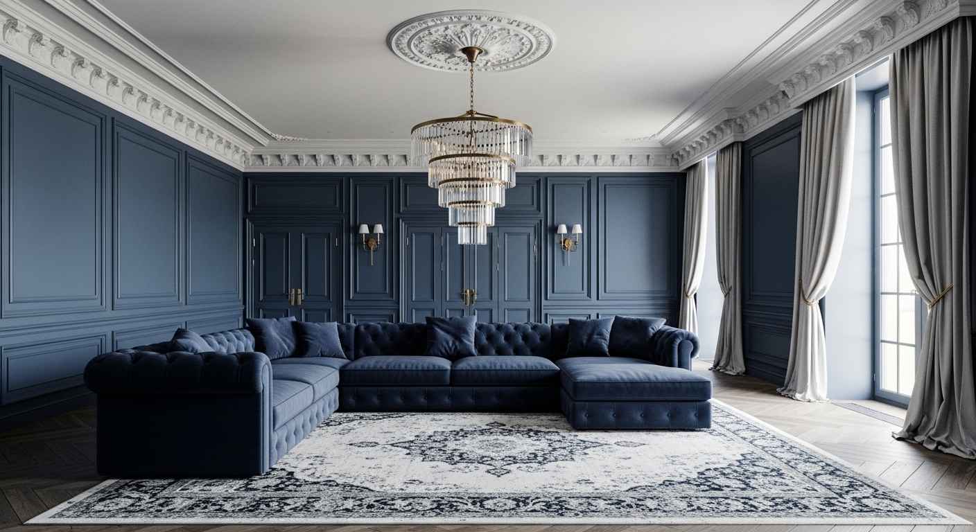 Blue Living Room