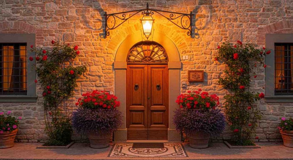 15. The Story of a Flower-Lined Entrance