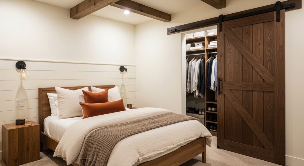 Small Rustic Bedroom