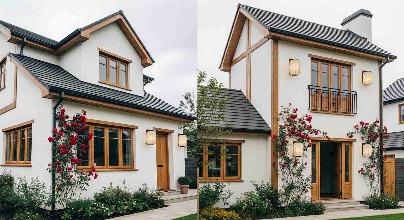 Asian-Influenced Traditional House