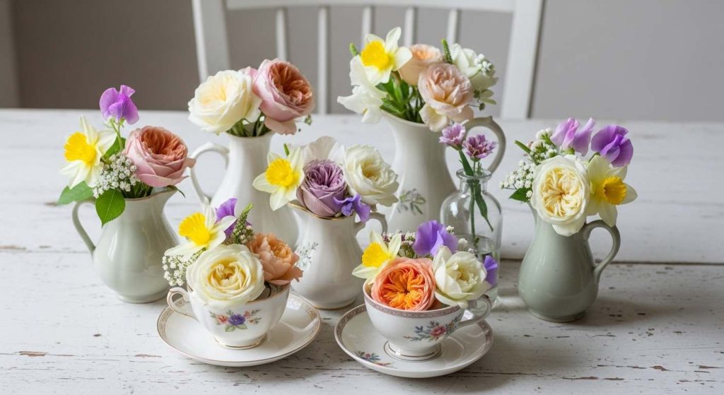 Porcelain Nosegay Grouping