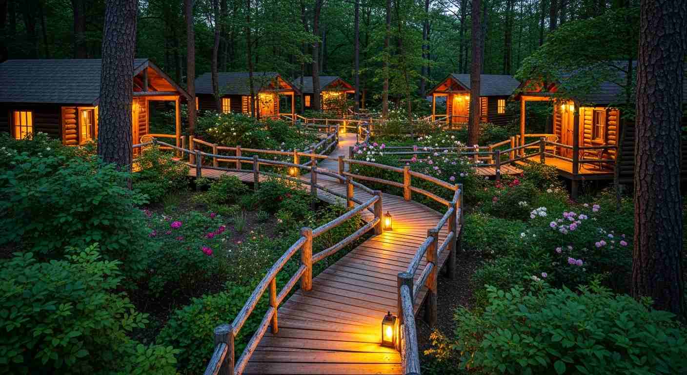 Couples Cabin in the Pines - Pretty in the Pines
