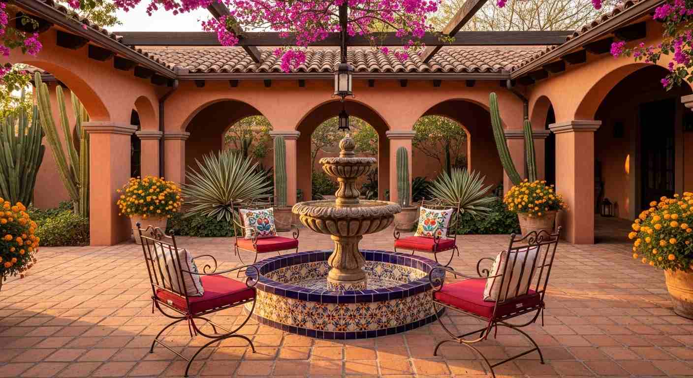 Mexican Hacienda Garden