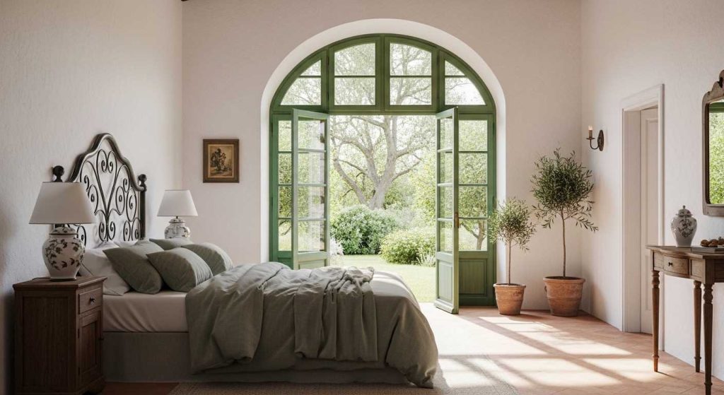 Terracotta floor tiles for instant warmth