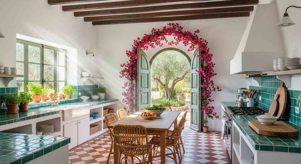 8. Textured Plaster Adds Depth